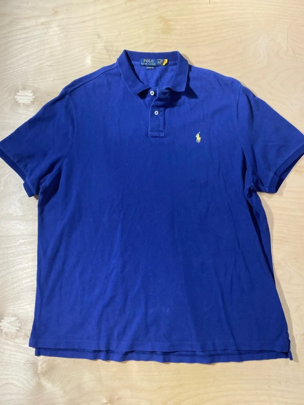 Polo by Ralph Lauren Men's Classic Fit Polo Shirt - Blue XXL (RD)